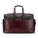 サルヴァトーレフェラガモ ボストンバッグ トラベルバッグ 旅行用バッグ ワインレッド ブラウン ラバー メンズ Salvatore Ferragamo 【中古】