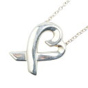 ティファニー ラビングハート ネックレス SV925 シルバー レディース TIFFANY&Co. 【中古】