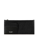 サンローラン カードケース コインケース 617600 ブラック レザー メンズ SAINT LAURENT 【中古】