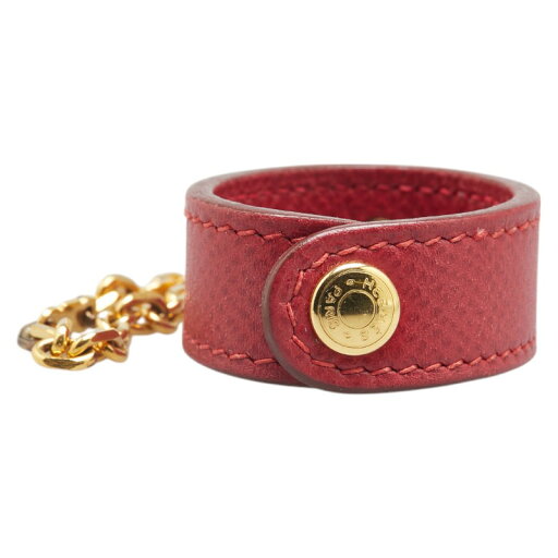 エルメス ノマド グローブホルダー レッド ゴールド レザー メッキ メンズ HERMES 【中古】 エルメス ノマド グローブホルダー レッド ゴールド レザー メッキ メンズ HERMES 【中古】