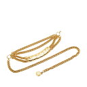 シャネル ヴィンテージ ココマーク 31 カンボン ロゴプレート チェーン ベルト ゴールド メッキ レディース CHANEL 【中古】