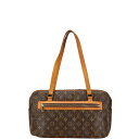 ルイ ヴィトン モノグラム シテGM ハンドバッグ ショルダーバッグ M51181 ブラウン PVC レザー レディース LOUIS VUITTON 【中古】