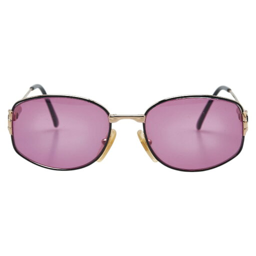 グッチ サングラス パープル ブラック ゴールド プラスチック レディース GUCCI 【中古】 グッチ サングラス パープル ブラック ゴールド プラスチック レディース GUCCI 【中古】
