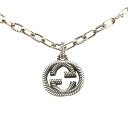 グッチ インターロッキングG ネックレス SV925 シルバー メンズ GUCCI 【中古】