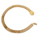 シャネル エンジェル ナイト チェーン ベルト ゴールド メッキ レディース CHANEL 【中古】