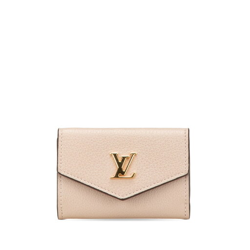 ルイ ヴィトン ポルトフォイユ ロック ミニ 三つ折り財布 M69340 グレージュ レザー レディース LOUIS VUITTON 【中古】 ルイ ヴィトン ポルトフォイユ ロック ミニ 三つ折り財布 M69340 グレージュ レザー レディース LOUIS VUITTON 【中古】