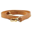 ルイ ヴィトン ショルダーストラップ ブラウン レザー レディース LOUIS VUITTON 【中古】