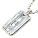 ティファニー アトラス プレート ネックレス SV925 シルバー レディース TIFFANY&Co. 【中古】(4)