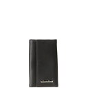 ディオール ロゴプレート 6連 キーケース ブラック レザー レディース Dior 【中古】