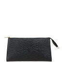 ルイ ヴィトン エピ ポシェット アクセソワール アクセサリーポーチ M52942 ノワール ブラック レザー レディース LOUIS VUITTON 【中古】(4)
