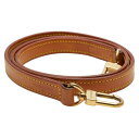 ルイ ヴィトン ショルダーストラップ ブラウン レザー レディース LOUIS VUITTON 【中古】