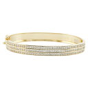 K18YG イエローゴールド ダイヤ3.18ct バングル ブレスレット レディース 【中古】