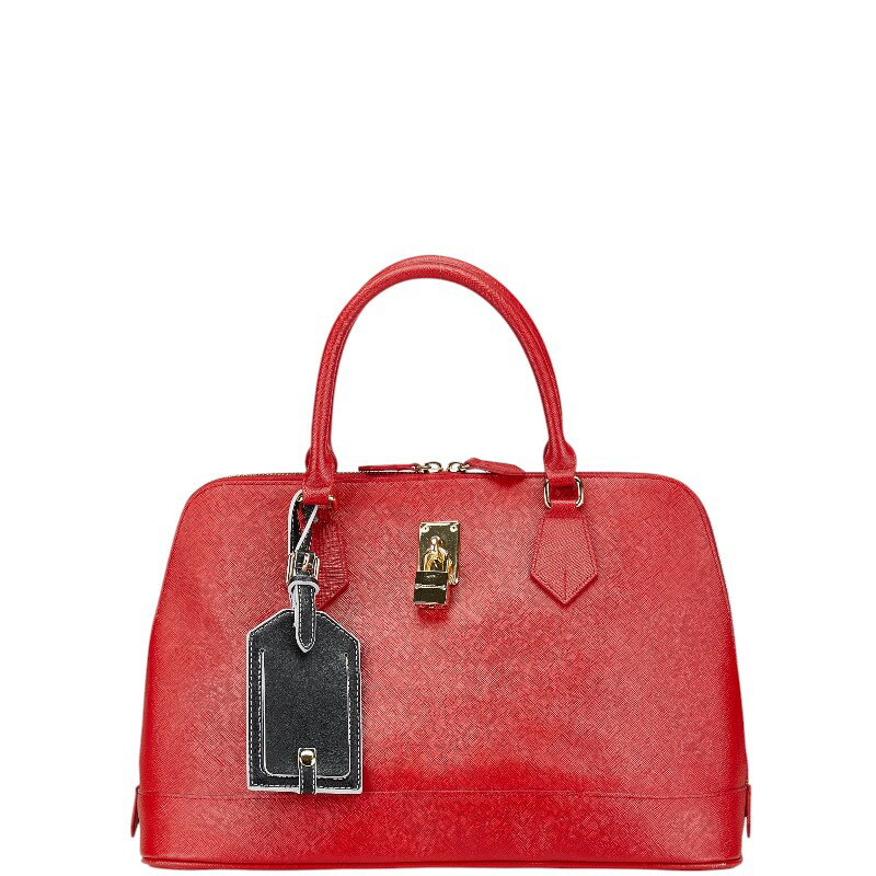 サマンサタバサ ハンドバッグ レッ