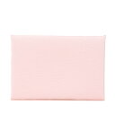 エルメス カルヴィ カードケース 名刺入れ ローズサクラ ピンク シェーブル レディース HERMES 【中古】