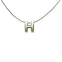 エルメス ポップアッシュH ネックレス SV925 シルバー メタル レディース HERMES 【中古】
