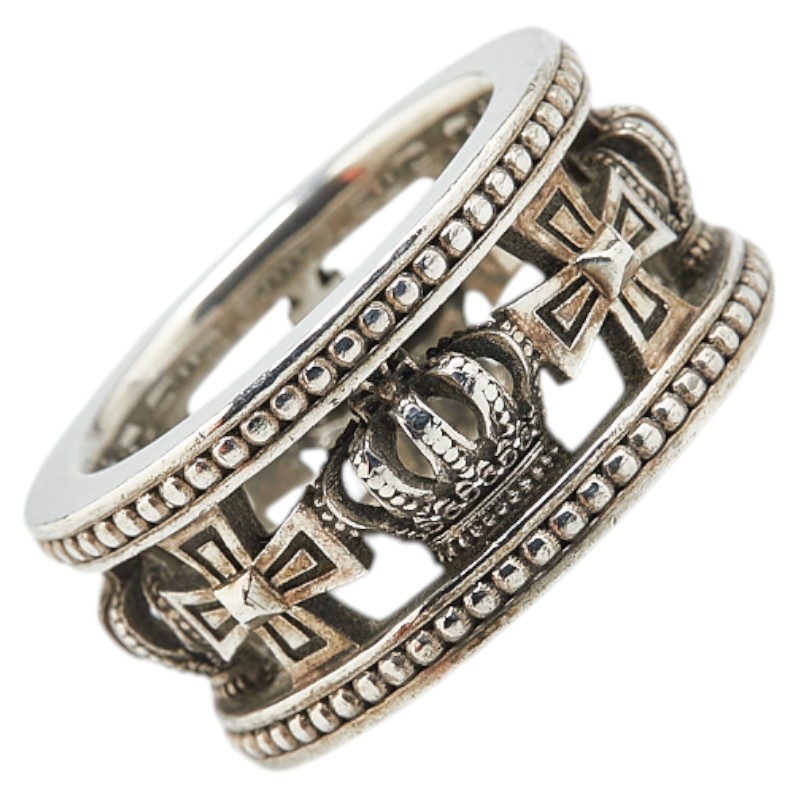 ジャスティンデイビス メディーバル ウェディング リング 指輪 シルバー SV925 シルバー レディース Justin Davis 【中古】