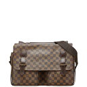 ルイ ヴィトン ダミエ ブロードウェイ ハンドバッグ ショルダーバッグ 2WAY N42270 ブラウン PVC レザー メンズ LOUIS VUITTON 【中古】(4)
