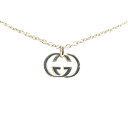 グッチ インターロッキングG ネックレス SV925 シルバー レディース GUCCI 【中古】