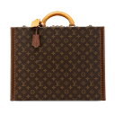 ルイ ヴィトン モノグラム プレジデント クラソール アタッシュケース トランク M53012 ブラウン PVC レザー メンズ LOUIS VUITTON 【...