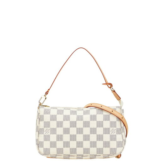 ルイ ヴィトン ダミエ アズール ポシェット アクセソワール アクセサリーポーチ N51986 ホワイト PVC レザー レディース LOUIS VUITTON 【中古】 ルイ ヴィトン ダミエ アズール ポシェット アクセソワール アクセサリーポーチ N51986 ホワイト PVC レザー レディース LOUIS VUITTON 【中古】