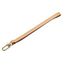 ルイ ヴィトン ヌメ革 ストラップ ベージュ ゴールド レザー レディース LOUIS VUITTON 【中古】