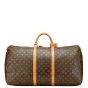ルイ ヴィトン モノグラム キーポル60 ボストンバッグ トラベルバッグ M41422 ブラウン PVC レザー レディース LOUIS VUITTON 【中古...