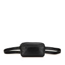 ボッテガヴェネタ イントレチャート ウエストバッグ ブラック レザー レディース BOTTEGAVENETA 【中古】