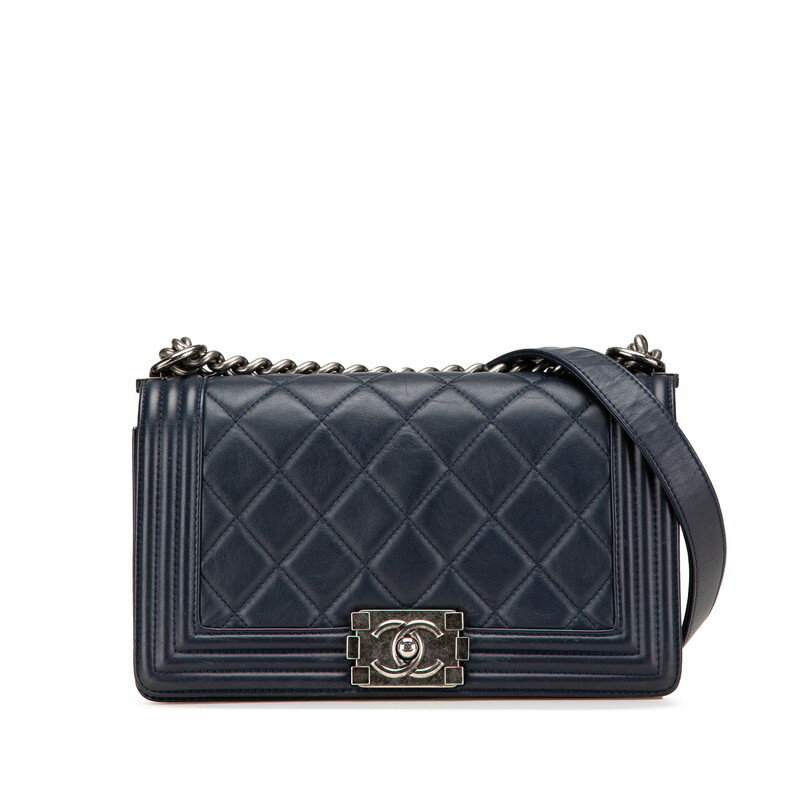 【ネイビーがかっこいい♪】CHANEL ショルダーバッグ 楽天市場】CHANEL ボーイ シャネル(カラーネイビー