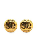 シャネル ヴィンテージ ココマーク イヤリング ゴールド メッキ レディース CHANEL 【中古】