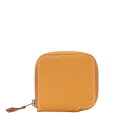 エルメス アザップコンパクトミニ シルクイン コインケース ブラウン ヴォーエプソン レディース HERMES 【中古】