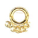 シャネル ヴィンテージ ココマーク ブローチ ゴールド メッキ レディース CHANEL 【中古】