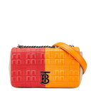 バーバリー ローラ キルティング チェーン ショルダバッグ マルチカラー ラムスキン レディース BURBERRY 【中古】