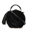 サンローラン クロコ型押し バニティバッグ ショルダーバッグ 2WAY ブラック レザー レディース SAINT LAURENT 【中古】