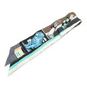 エルメス ツイリー GRAND THEATRE NOUVEAU グラン テアトル ヌーヴォー スカーフ ブラック マルチカラー シルク レディース HERMES 【中古】(4)