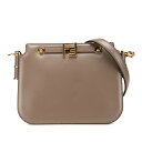 フェンディ エフイズ ショルダーバッグ 8BT349 ブラウン レザー レディース FENDI 【中古】(4)