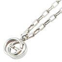 グッチ インターロッキングG ネックレス SV925 シルバー メンズ GUCCI 【中古】