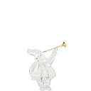 バカラ Jean Boggio ミスキーブパック マスカレード ペーパーウェイト クリア ガラス メッキ レディース Baccarat 【中古】