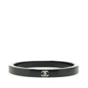 シャネル ココマーク バングル ブラック プラスチック レディース CHANEL 【中古】(4)