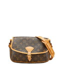 ルイ ヴィトン モノグラム ソローニュ 斜め掛け ショルダーバッグ M42250 ブラウン PVC レザー レディース LOUIS VUITTON 【中古】