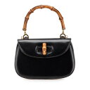 グッチ バンブー ハンドバッグ 000460188 ブラック ブラウン レザー レディース GUCCI 【中古】(4)