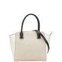 ケイトスペード トートバッグ ショルダーバッグ 2WAY ピンク ホワイト ブラック レザー レディース Kate Spade 【中古】