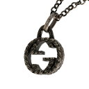 グッチ インターロッキングG ネックレス SV925 シルバー メンズ GUCCI 【中古】