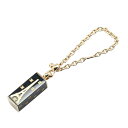 シャネル エッフェル塔 2004 銀座限定 チャーム ブラック ゴールド メッキ レディース CHANEL 【中古】