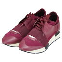 バレンシアガ スニーカー サイズ:37 レッド メッシュ レディース BALENCIAGA 【中古】