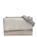 ステラマッカートニー ファラベラ チェーン ショルダーバッグ グレー ベージュ ポリエステル レディース Stella McCartney 【中古】