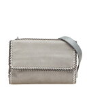 ステラマッカートニー ファラベラ チェーン ショルダーバッグ グレー ベージュ ポリエステル レディース Stella McCartney 【中古】