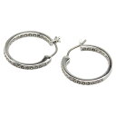 スワロフスキー ラインストーン ピアス シルバー メタル レディース SWAROVSKI 【中古】