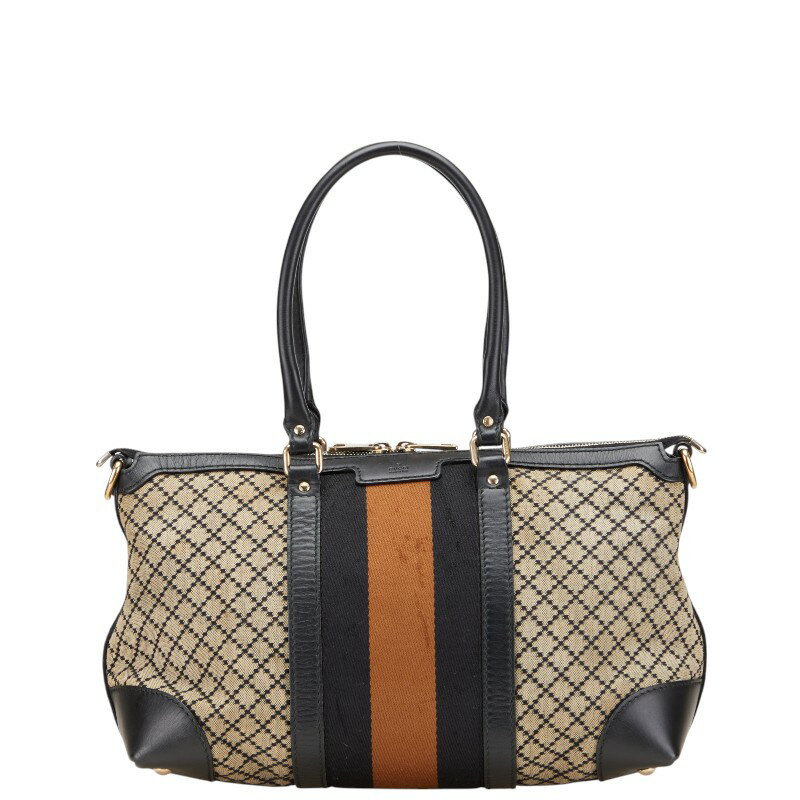 大容量【GUCCI】トートバッグ ディアマンテ レザー ブラック A4 楽天市場】gucci ディアマンテ トートバッグ レザーの通販