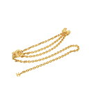 シャネル ココマーク マトラッセ チェーン ベルト ゴールド メッキ レディース CHANEL 【中古】