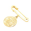 シャネル ヴィンテージ ココマーク ブローチ ゴールド メッキ レディース CHANEL 【中古】